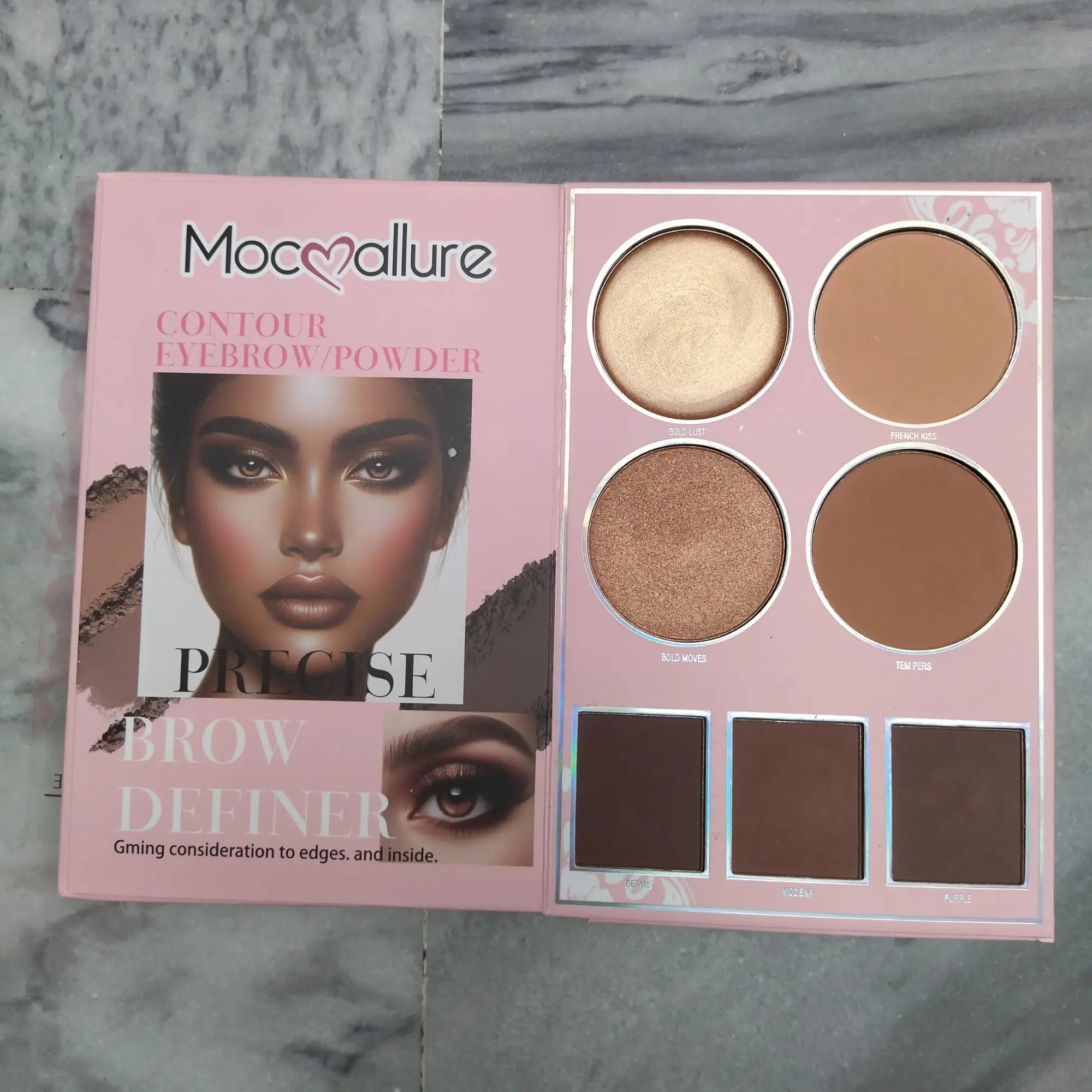Mocullar All-in-One Makeup 5-Pages Book Palette