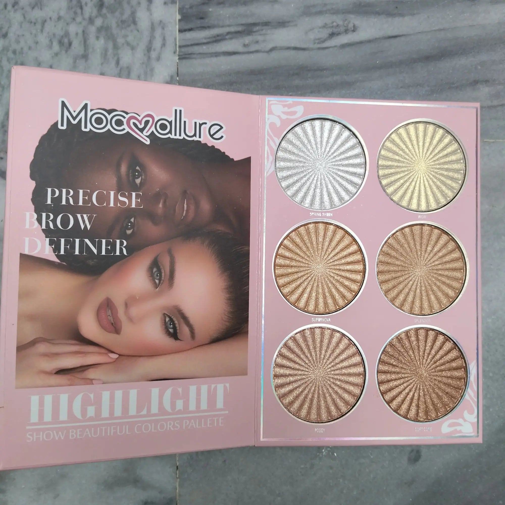 Mocullar All-in-One Makeup 5-Pages Book Palette