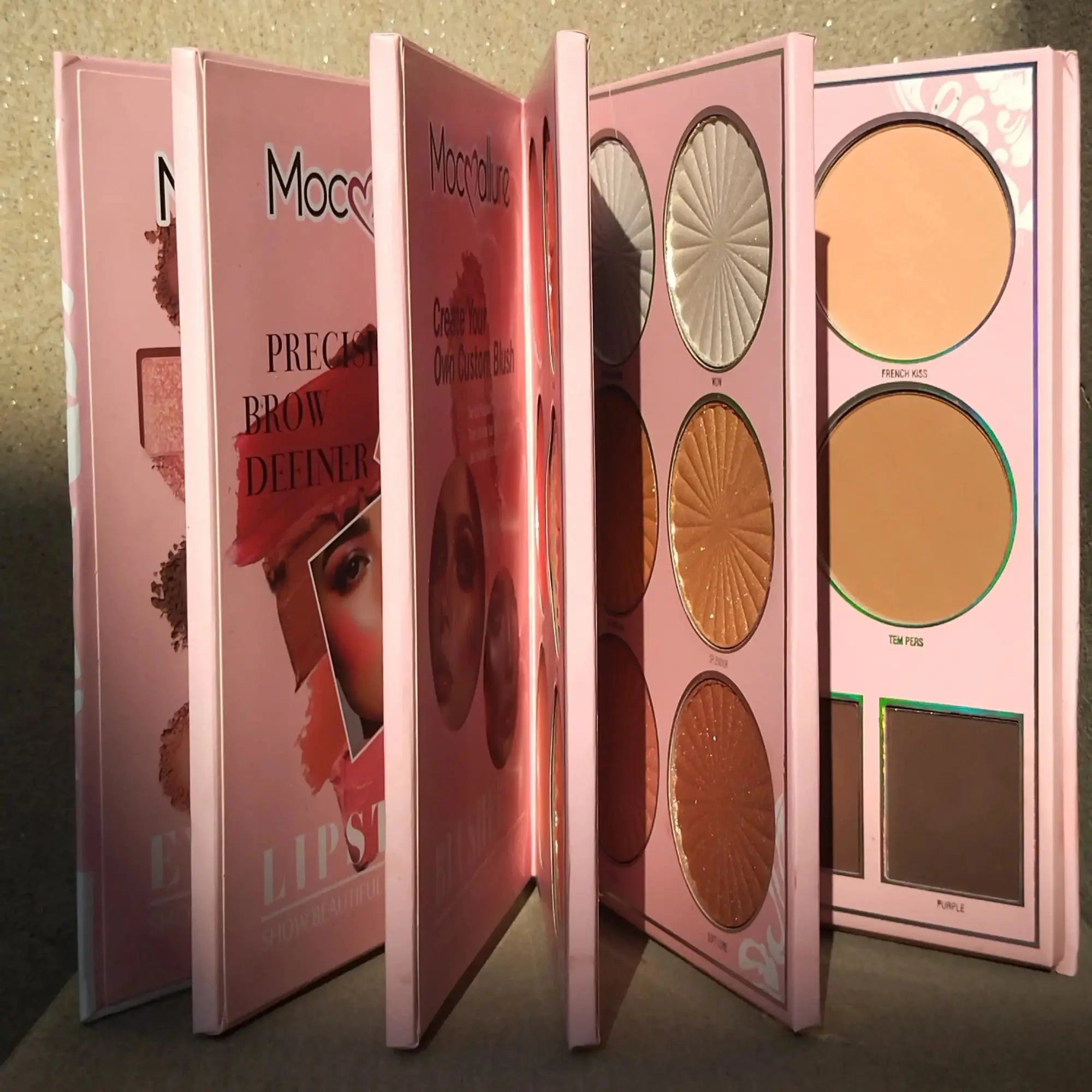 Mocullar All-in-One Makeup 5-Pages Book Palette