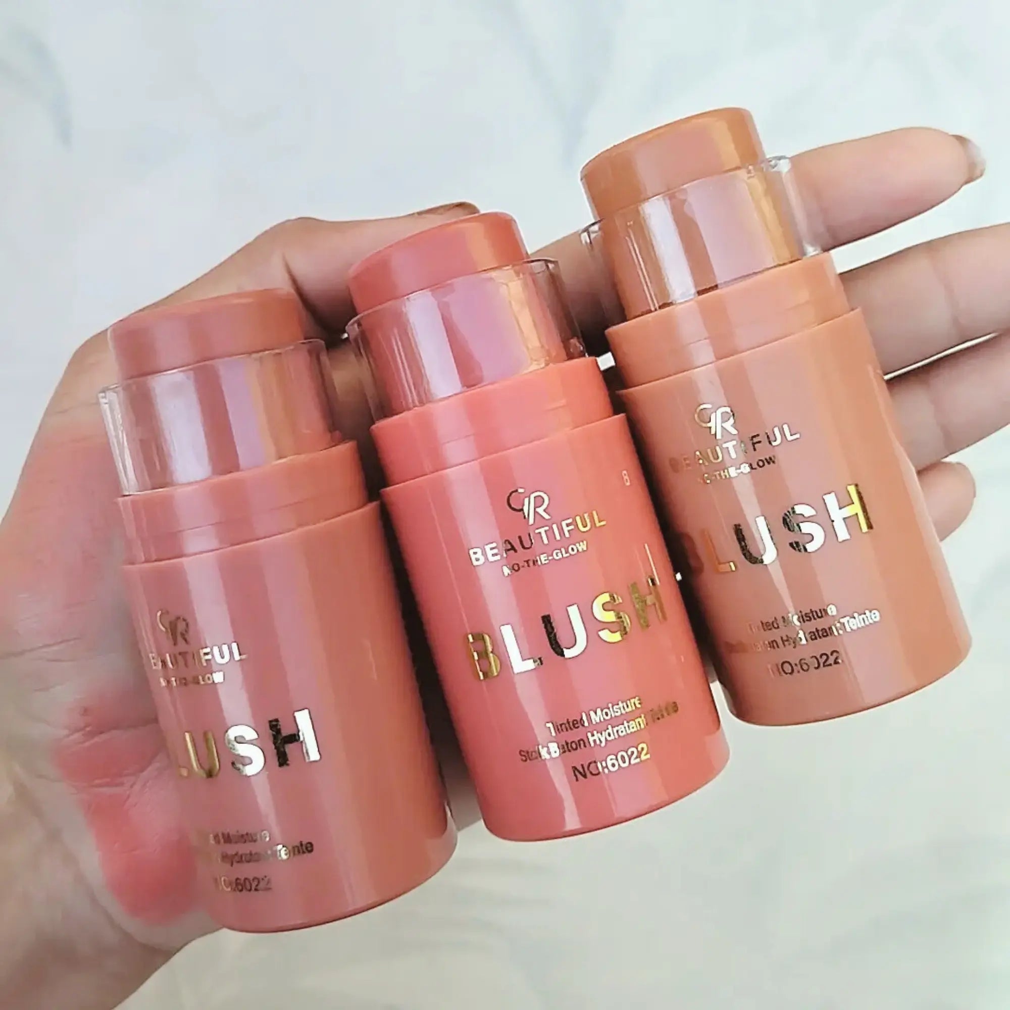 Cream Blush Stick – Buildable Color with Natural Glow